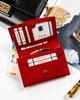 Women's leather wallet F14377A RED