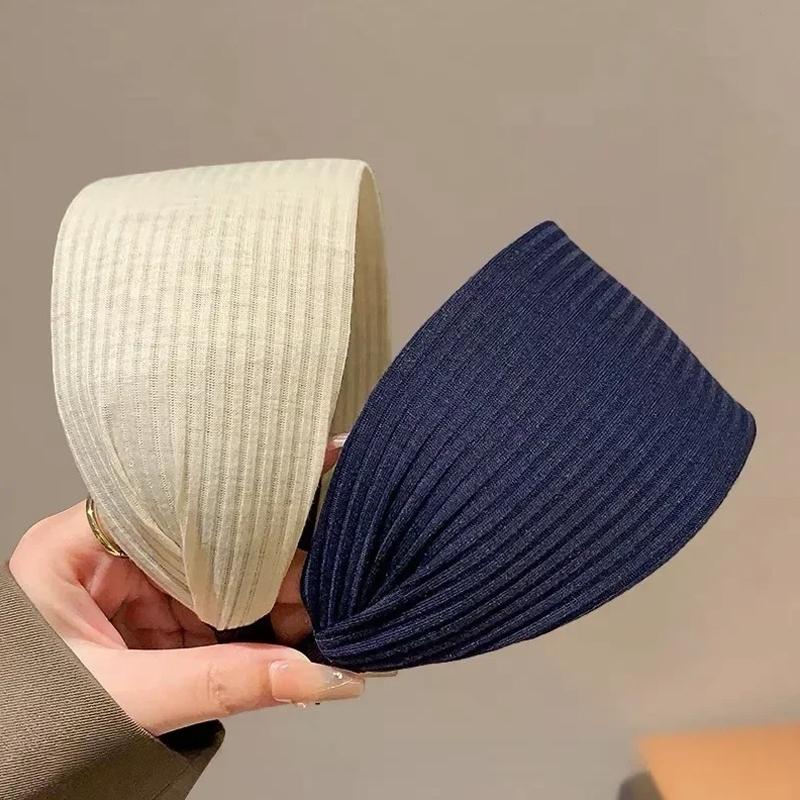 1Pc Women's Wide Non-slip Elastic Headband Retro Hair Band Hair Straps Bohemian
