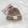 Personalized Woolen Hat  Warm and Transparent Ear Protection Pullover Hat Autumn and Winter Casual and Versatile Outdoor Knitted Hat for Women