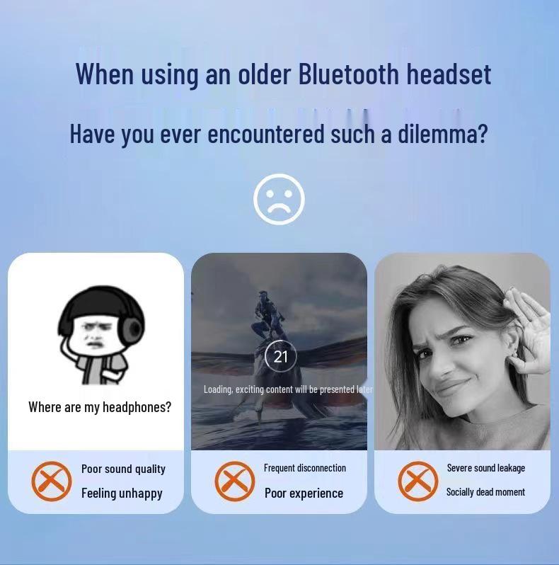 Popular TWS Bluetooth Wireless Sports Earbuds with Noise-Cancellation and Long Battery Life