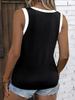 Gilet da donna 2026 Taglie Forti Scollo a V Blocco di Colore Senza Maniche