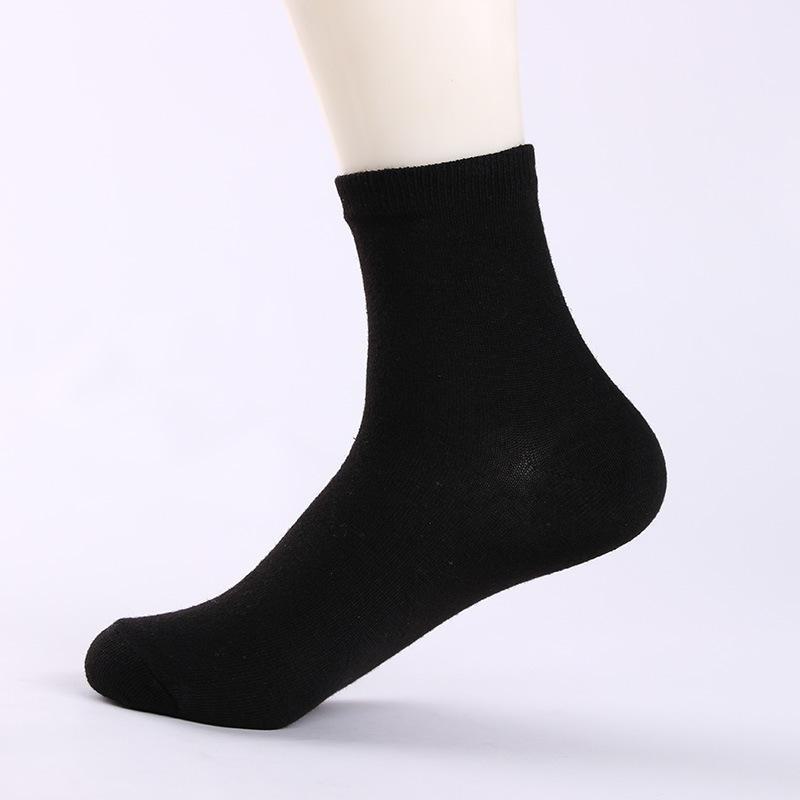Men's Low-Cut Breathable Spring & Summer Anti-Odor Socks - Sweat-Absorbent, Thin, Shallow Boat Style