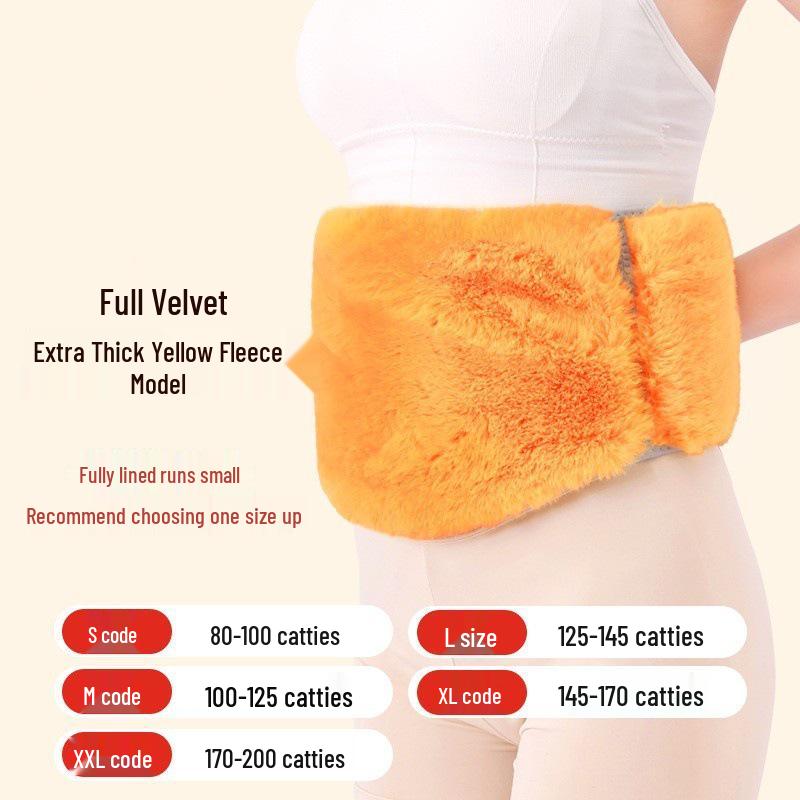 Warm Protective Waist and Abdomen Belt for Cold Protection - Unisex Autumn & Winter Comfort
