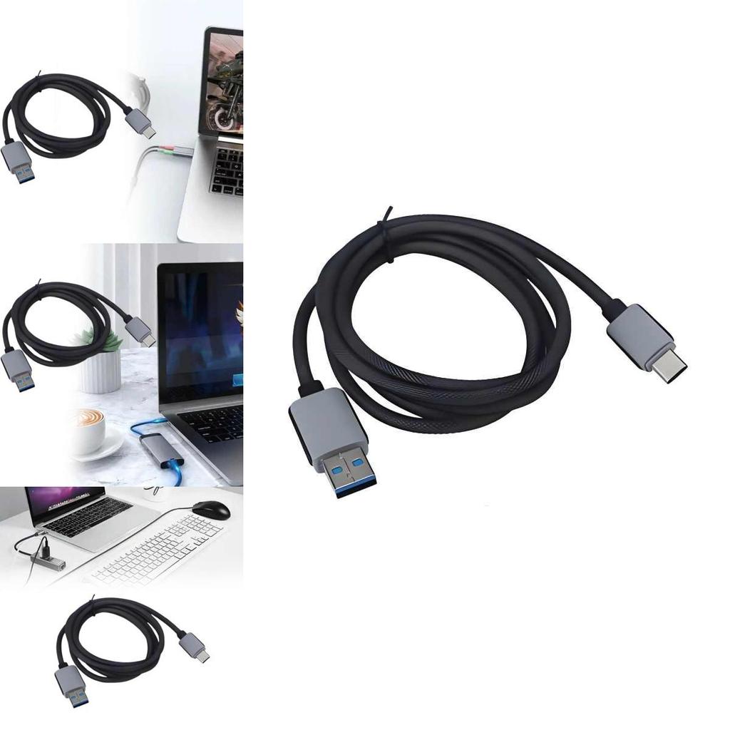 Data Cable Braided Charging Cord With Fast Charging For Smartphone And Tablet Use