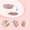 Professional Manicure Hand Soak Basin Silicone Ergonomic Design For Nail Salon Use Waterproof Sturdy Simple Maintenance