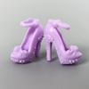 5pair/lot Mix Color Random High Heels Sandals Boots Doll Shoes for Barbie Shoes for 1/6 BJD Dolls 11.5" Accessories Girl Kid Toy