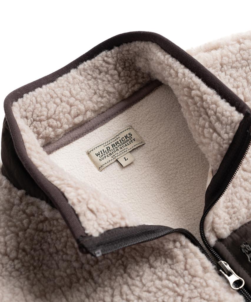 Wild Bricks W24 Fleece Jacket (Oatmeal)