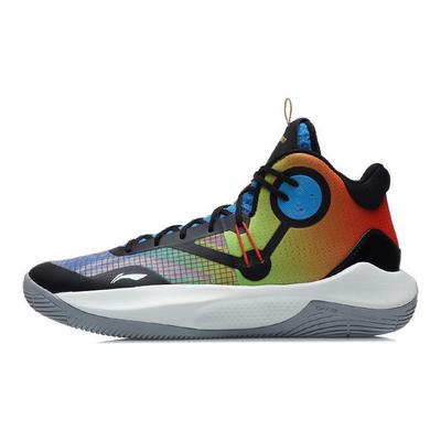 Li Ning Sonic 9 Team Basketball Shoes Men Sneakers Black Red Blue ABPR017-8