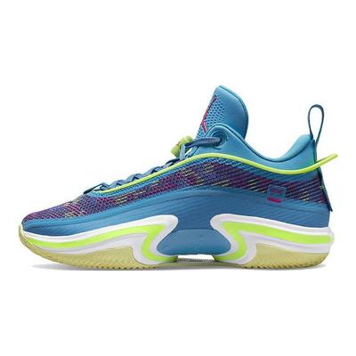 Sneakers da uomo Luka Doncic x Air 36 Low PF Laser Blue, viola elettrolitico, rosa prime, verde elettrico DN4195-430