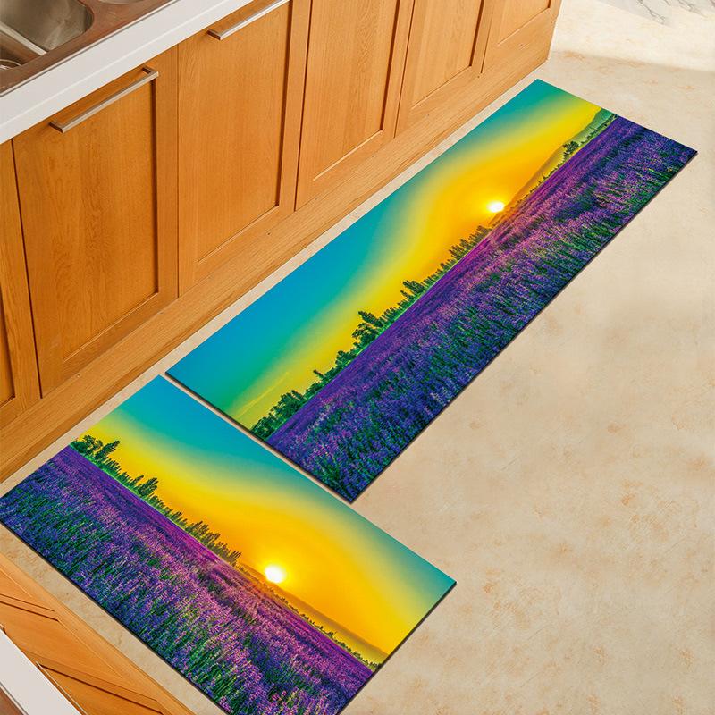 WTEMPO Kitchen Carpet Floor Carpet Floor Mat Living Room Bedroom Entrance Foyer Entrance Mat