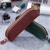 Vintage Cowhide Pencil Case Academy First Layer Crazy Horse Leather Handmade Change Bag Student Pencil Case Stationery Storage Bag 2026