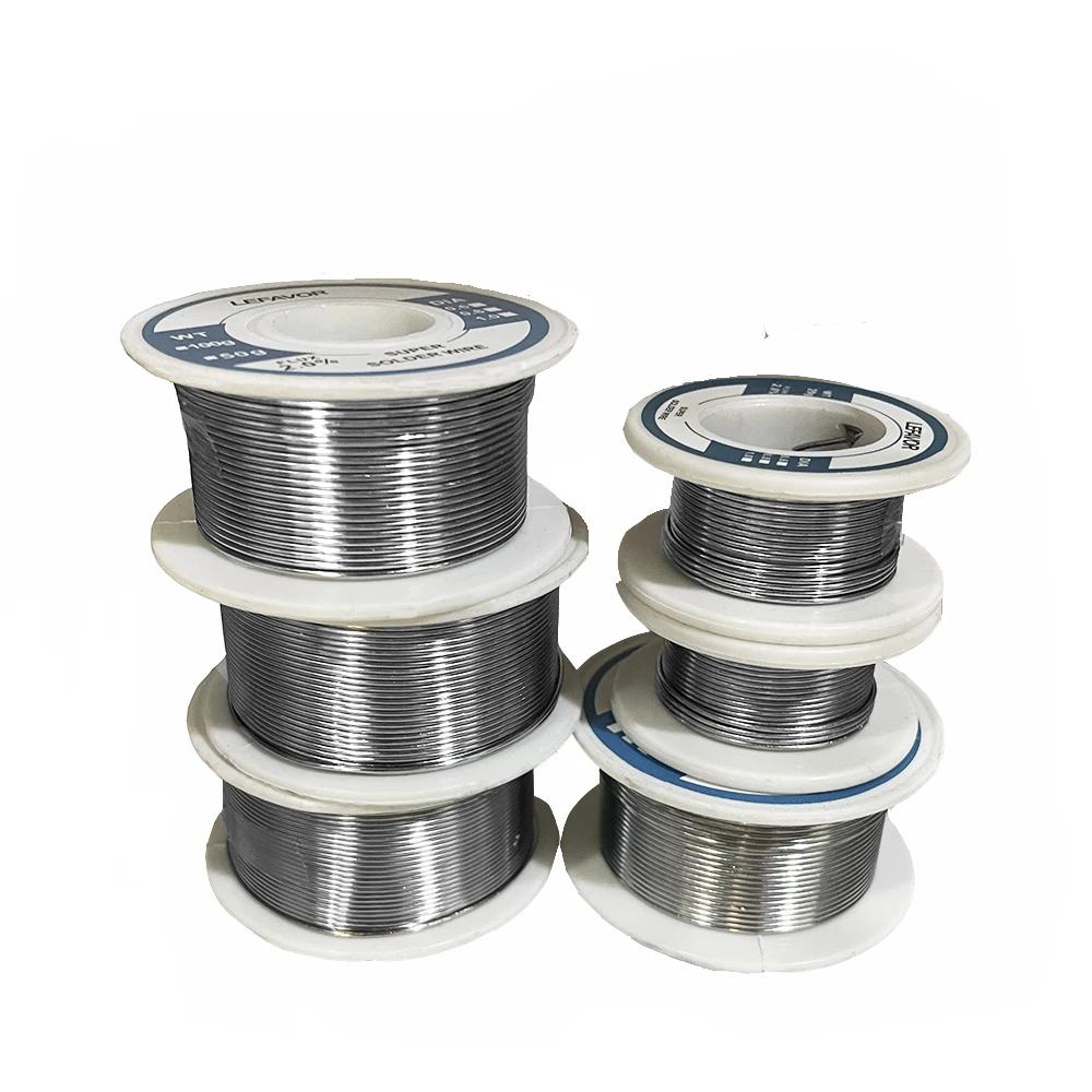 1.0mm 100g Soldering Tin Wire Tin Melt Rosin Core Solder Soldering Wire Roll No-clean FLUX 2.0% Welding Wire