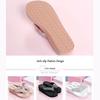 Damen Flip-Flops Gehobene Stollen H Dicke Sohle Weiche Sohle Baeta Rutschfest Strand Outdoor Hausschuhe Gummi EVA Material Flip-Flops