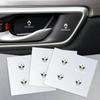 Car Logo Stickers Door Side Window Body Universal Decal For Renault Captur Megane Clio Arkana Line Koleos Kwid Duster Kadjar S888