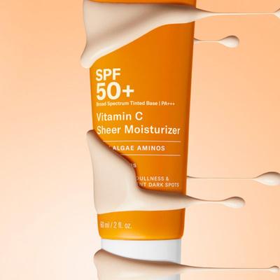 Crema solare con Vitamina C Protezione Trasparente SPF 50+ PA+++ 60ml