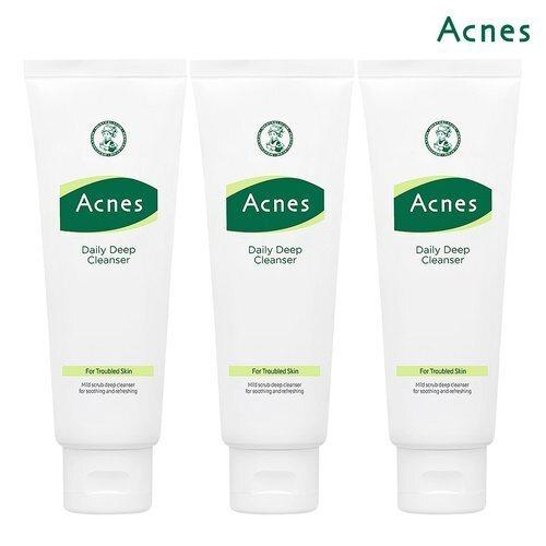 Acnes Daily Deep Cleanser 100g x3_636453