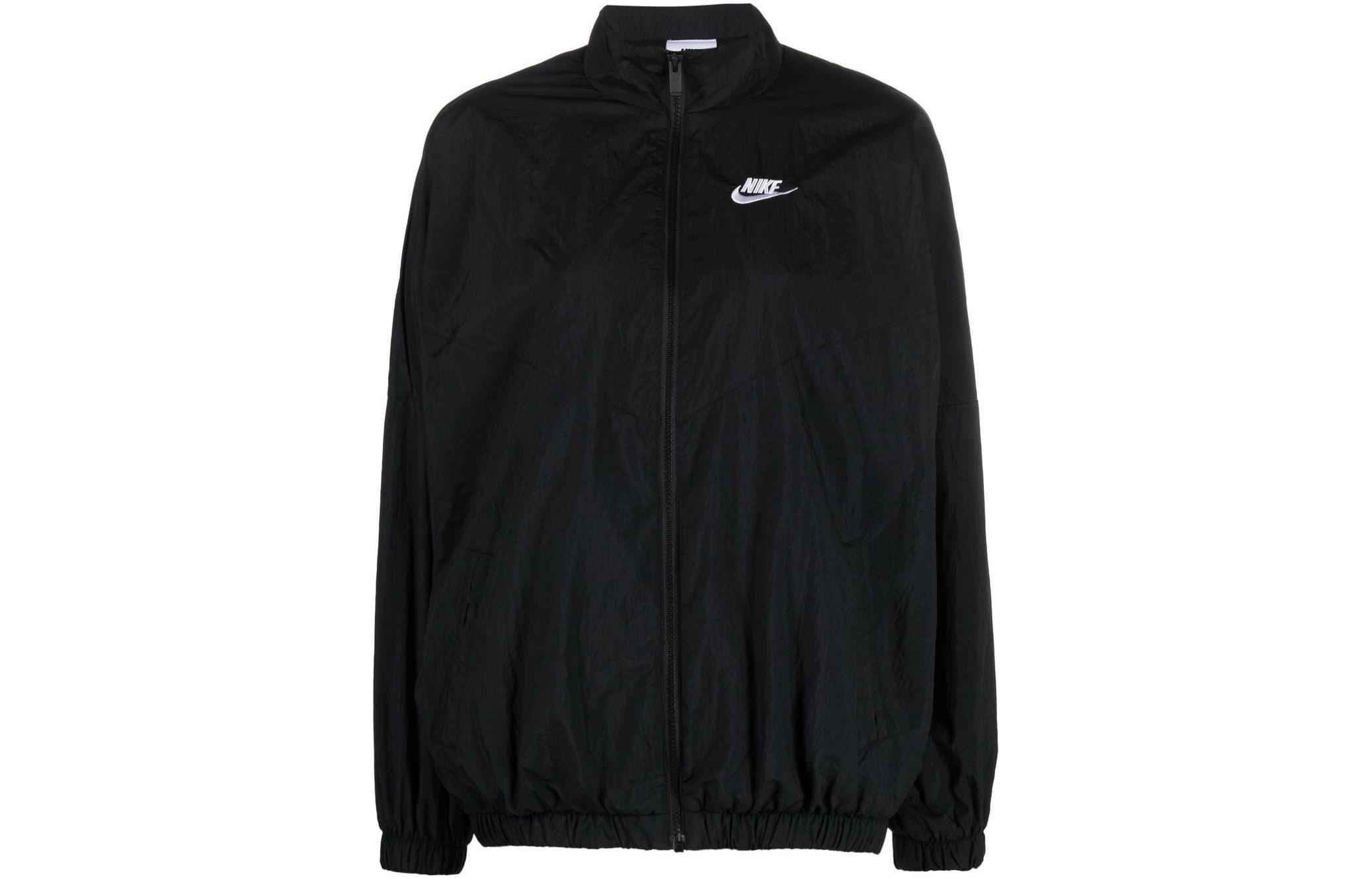 Nike Jackets Women s Black Lapel Moderate Other DM6185-010 L
