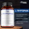 L-Tryptophan Capsules, Containing 1000 Mg, Improve Mood and Support Overall Health.