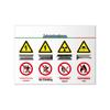 Sisteme de control acces și alarme – Semne de protecție
