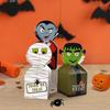 10pcs/bag Easy To Assemble Biscuit Ghost Paper Box Card Paper Cake Packaging Box  Halloween Party