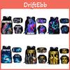 Fortnite 3pcs School Bag Set High Capacity And Wear Resistant