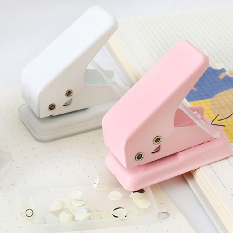 Plastic Hole Puncher For Multi Page Documents Smooth Punching Mechanism Travel Friendly Design Ideal Study Office Tool