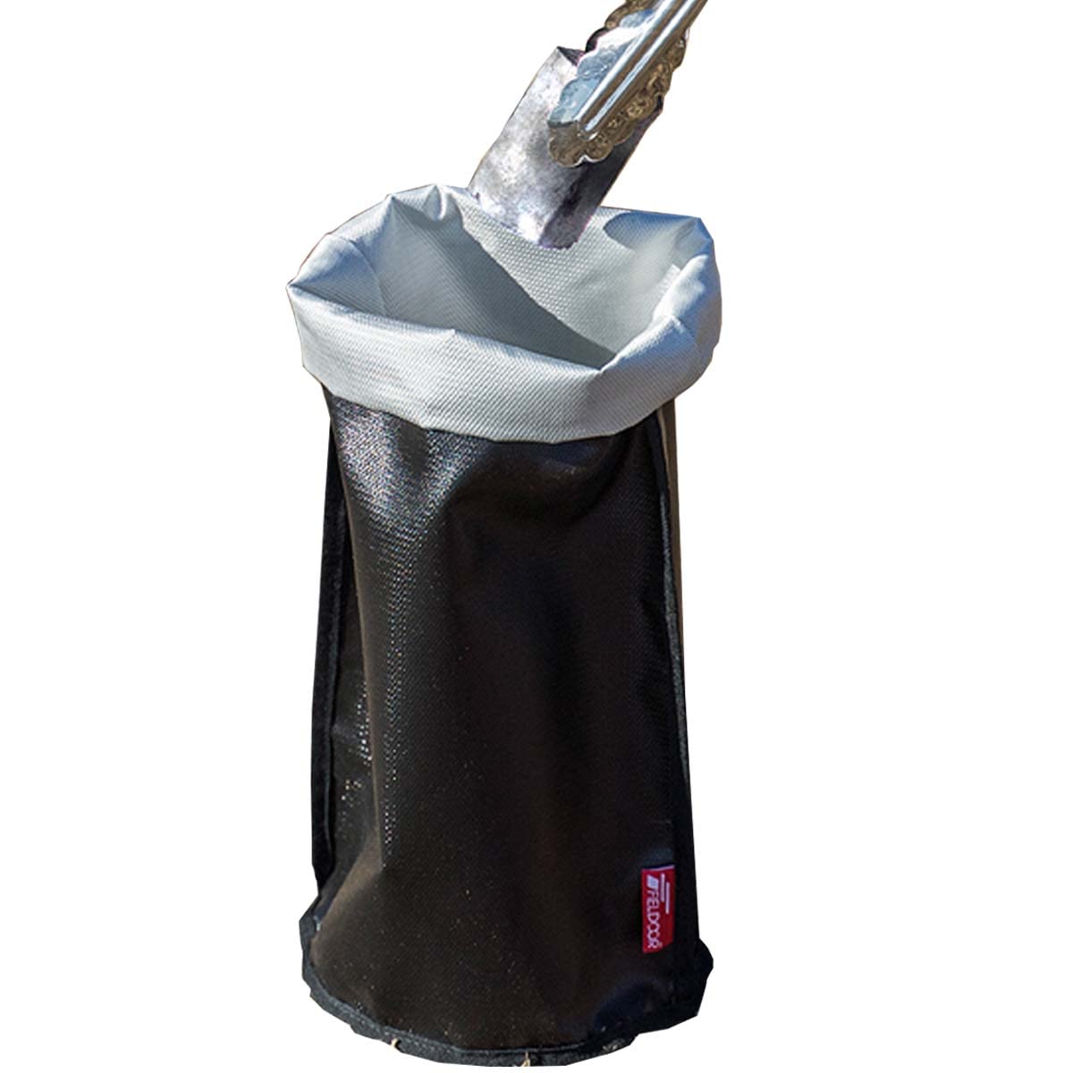 

FIELDOOR Огнетушитель Утилизация Угля Большая Вместимость Безопасно утилизируйте использованный уголь и пламя для улицы компактная Сумка, Сумка, [Средний Размер] пепел,