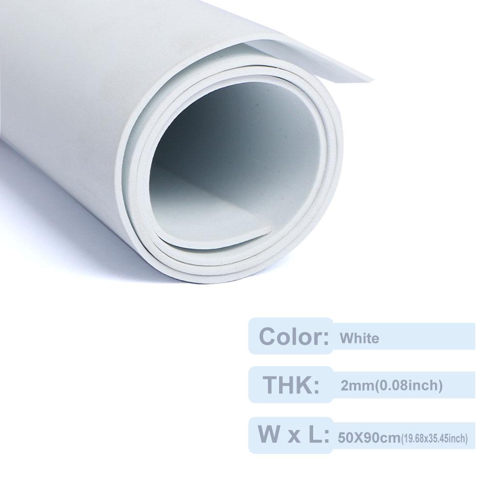 

Цветные листы из пены ЭВА Косплей Пена ЭВА Толщина 2 мм 50 см*90 см Листы из пены ЭВА для искусства, ремесел, DIY проектов 50x90cm White