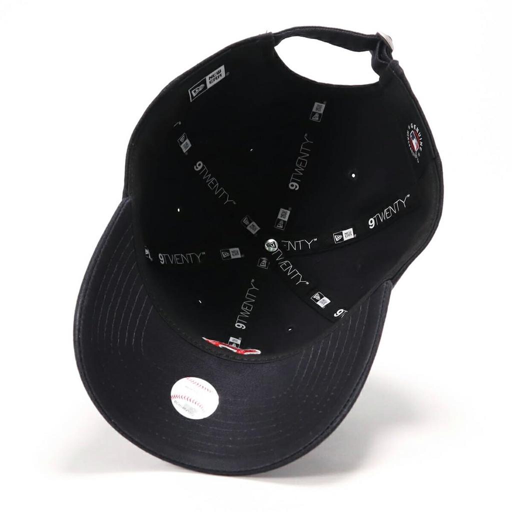 New Era 9TWENTY Low BOS 920 Washed BOS NVY Size Cap, MLB, Navy, Red, Red, 25J, M/L