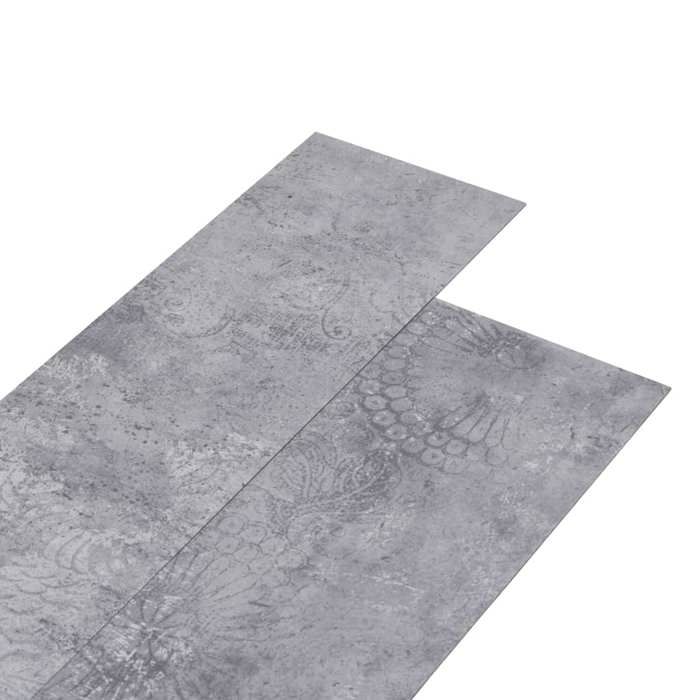 VidaXL Floor Planks Kitchen Bathroom Living Room Bedroom Living Room Interior PVC Non Self-adhesive 146566