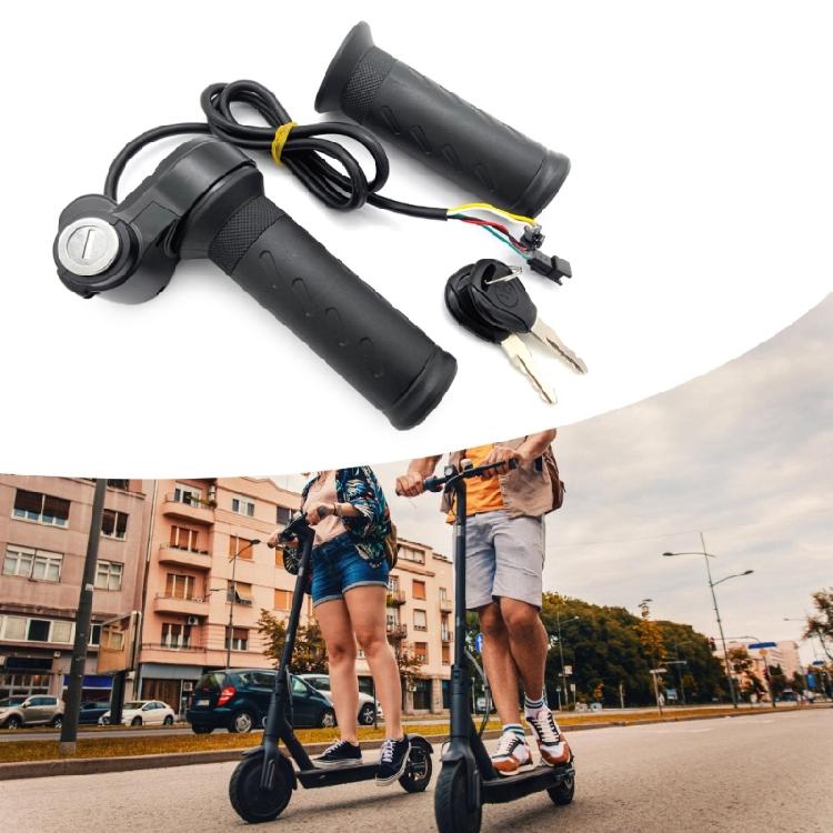 Electric Bike Twist Throttle Grip Replacement Electric Bicycles Scooter Acceleration Handle Twist Accelerators Enduring