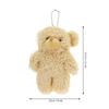CALLARON 12-Piece Set of Stylish and Cute Bear Keychains and Small Plush Toys, Bag Charms, Perfect for Girls, Graduations, Christmas, or as a Keepsake
