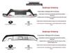 Compatible Bumper Set for Baojun 530/560 Front and Rear, and 510 Rear
