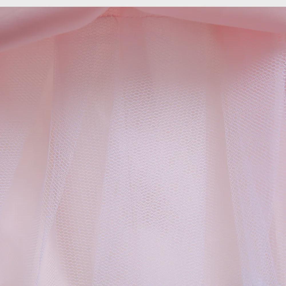 2025 Europejska i Amerykańska Sukienka Księżniczki z Siateczki na Wybieg dla Dziewczynki do Kwiatów