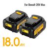 Suitable for DeWalt DCB184 DCB181 DCB182 DCB200 tool battery 18000mAh 20V 5A rechargeable battery+3A charger