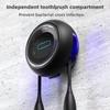 Smart Electric UV Toothbrush Holder Couples UV Toothbrush Sterilizer Rechargeable Bathroom Toothbrush Disinfection Box