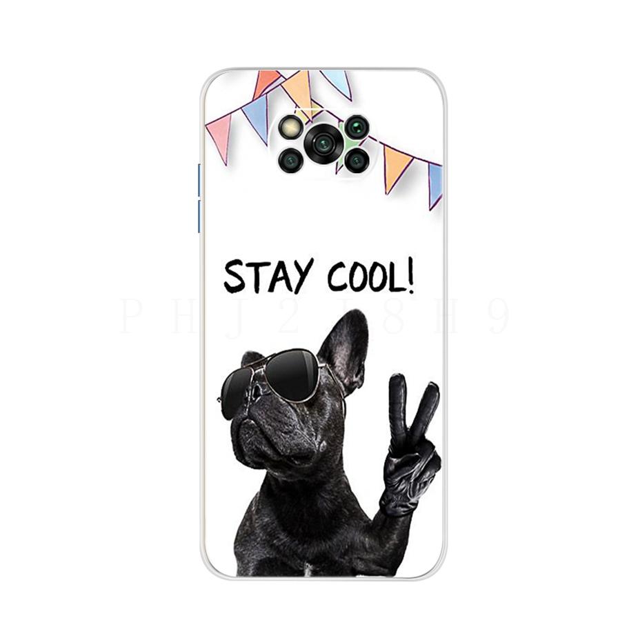 Case For Xiaomi Poco X3 NFC Case PocoX3 Pro Cover Soft TPU Fundas For Xiaomi Poco X3 Pro PocoX3 NFC X 3 GT Phone Case Bag Bumper