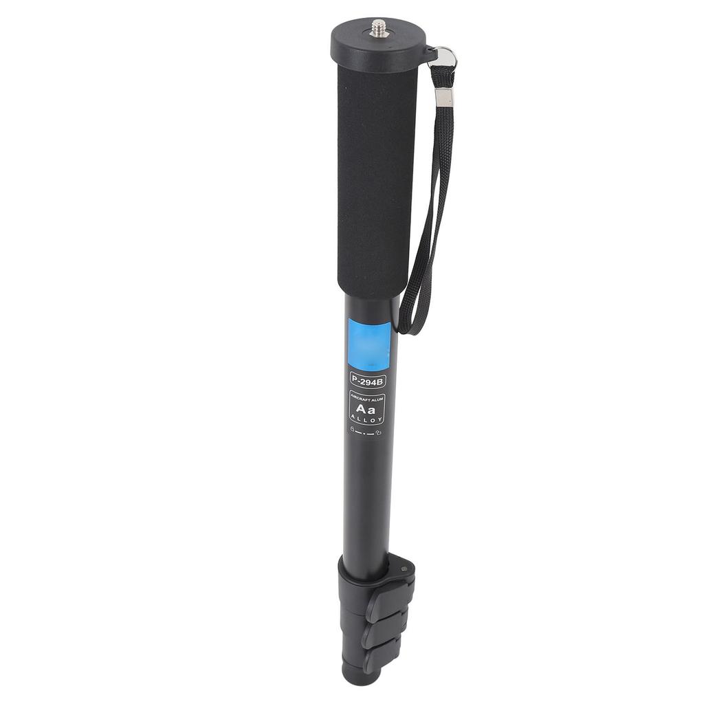 Kamera Monopod Teleskopowy Antypoślizgowy Stop Aluminium Przenośny Podróżny Monopod do Aparatu DSLR Fotografii Telefonu