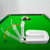 3D-gedruckter Billardkugelständer Snooker-Trainingswerkzeug Perfekte Ausrichtung Konsequentes Training Tragbarer Poolkugelhalter Billardtischzubehör