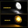 Universal Motorcycle Turn Signal Light Front LED Blinkers Indicators For Honda A