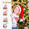Christmas Santa Claus Figurine Decoration Xmas Hanging Decorations Ornament Doll Toy Holiday DIY Decor Festival Present