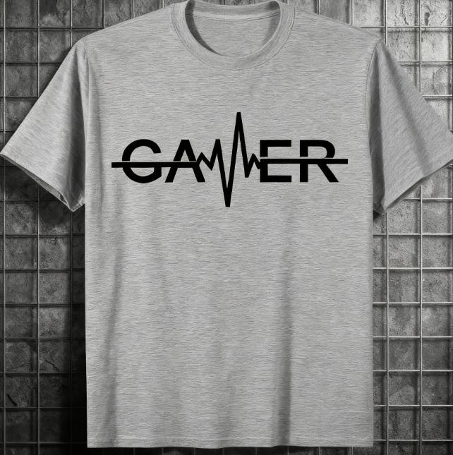 Best-selling Men's and Women's Pure Cotton Short-sleeved T-shirts Fashionable and Personalized Printed T-shirts for Outerwear