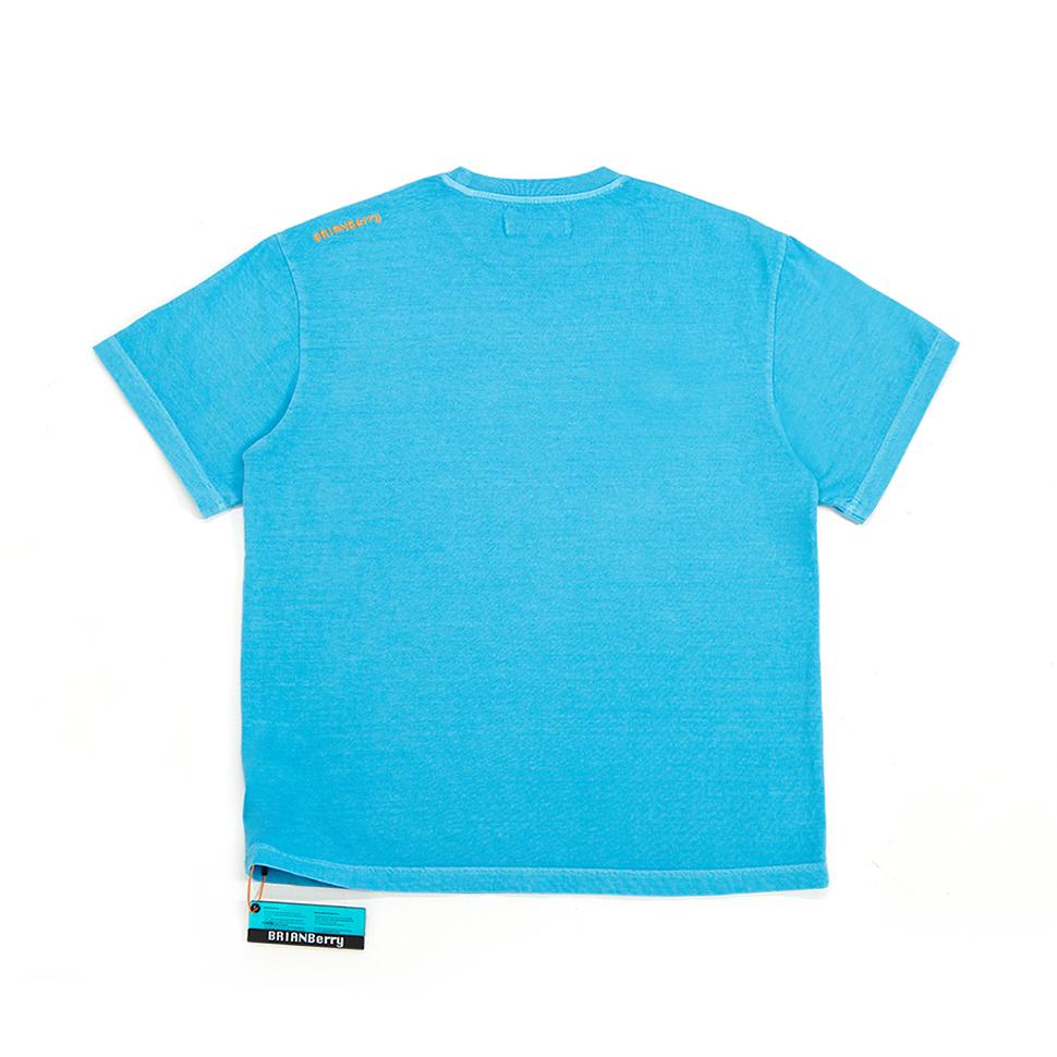 BRIAN BERRY Arc Round Tee_Aqua