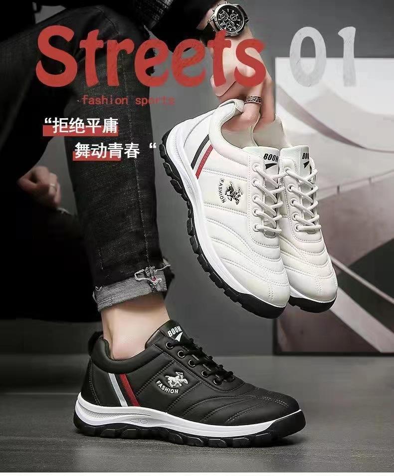 Men's Shoes Spring New Sports Shoes Casual Shoes Non-slip and Wear-resistant Soft Sole Soft Surface Running Shoes Men's Casual Shoes