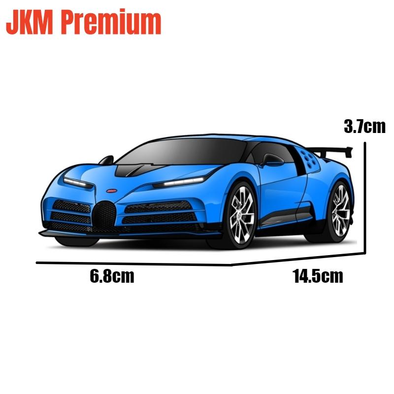 1/32 Bugatti EB110H Centodieci Leksaksbil Miniatyr Pressgjuten Super Sport Fordonsmodell Ljud & Ljus Samlarobjekt Gåva Till Pojke Barn