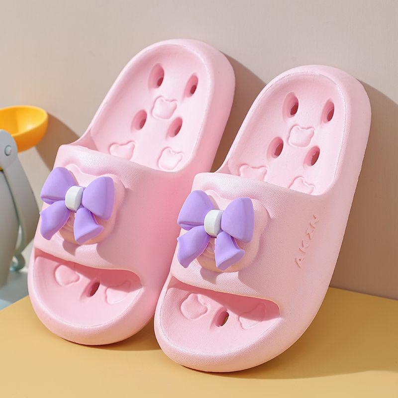 Children's Quick-Dry Anti-Slip Bathroom Slippers - Boys & Girls Summer Shower Sandals