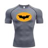 Magliette a Compressione da Uomo Manica Corta Rash Guard Sportive Palestra Allenamento Assorbenti Sudore Corsa Moda Estiva Asciugatura Rapida Slim Fit T-shirt Top