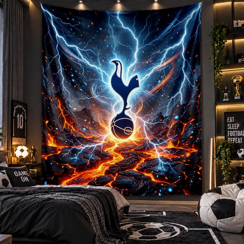 Wandtapijt Tottenham Hotspur Print Doek voor Woonkamer Slaapkamer Huisdecoratie