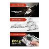 [CAMPDIECAST] Aluminum Sheet Emergency Blanket Set of 5 Quiet Disaster Prevention Goods (140cm x 200cm)