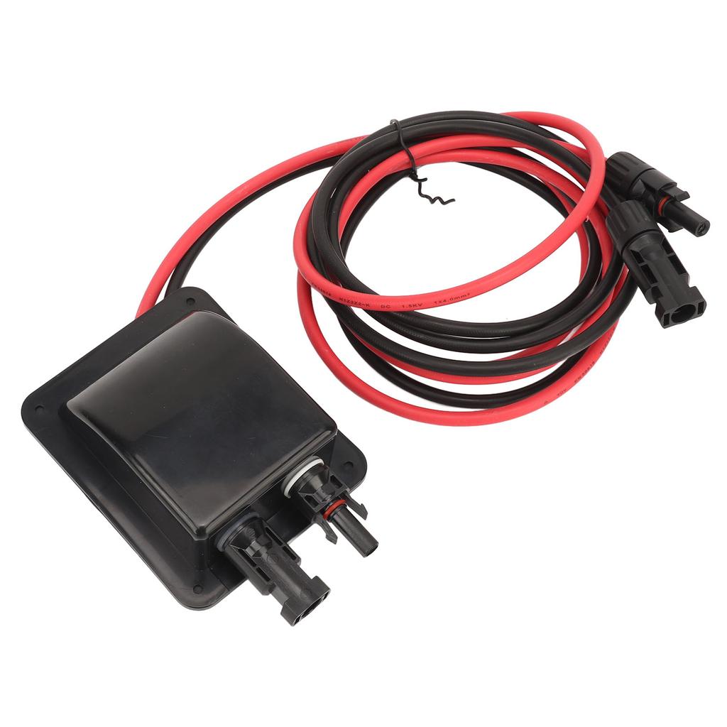 Solar Panel Wire with Connector Entry Gland Solar Adapter Extension Cable 2m 10AWG for Photovoltaic